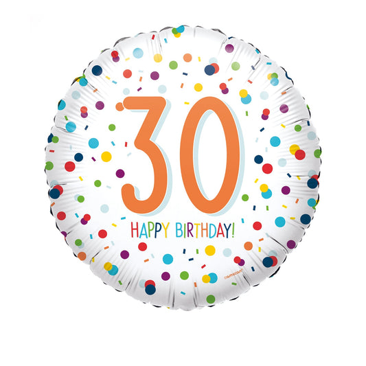 Afbeelding van Folie HB 30 Confetti met helium