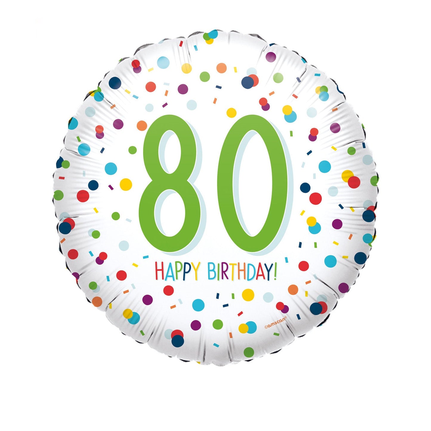 Afbeelding van Folie 80 HB Confetti met helium