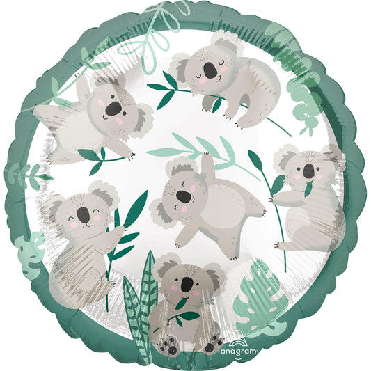 Afbeelding van Folie Koala met helium