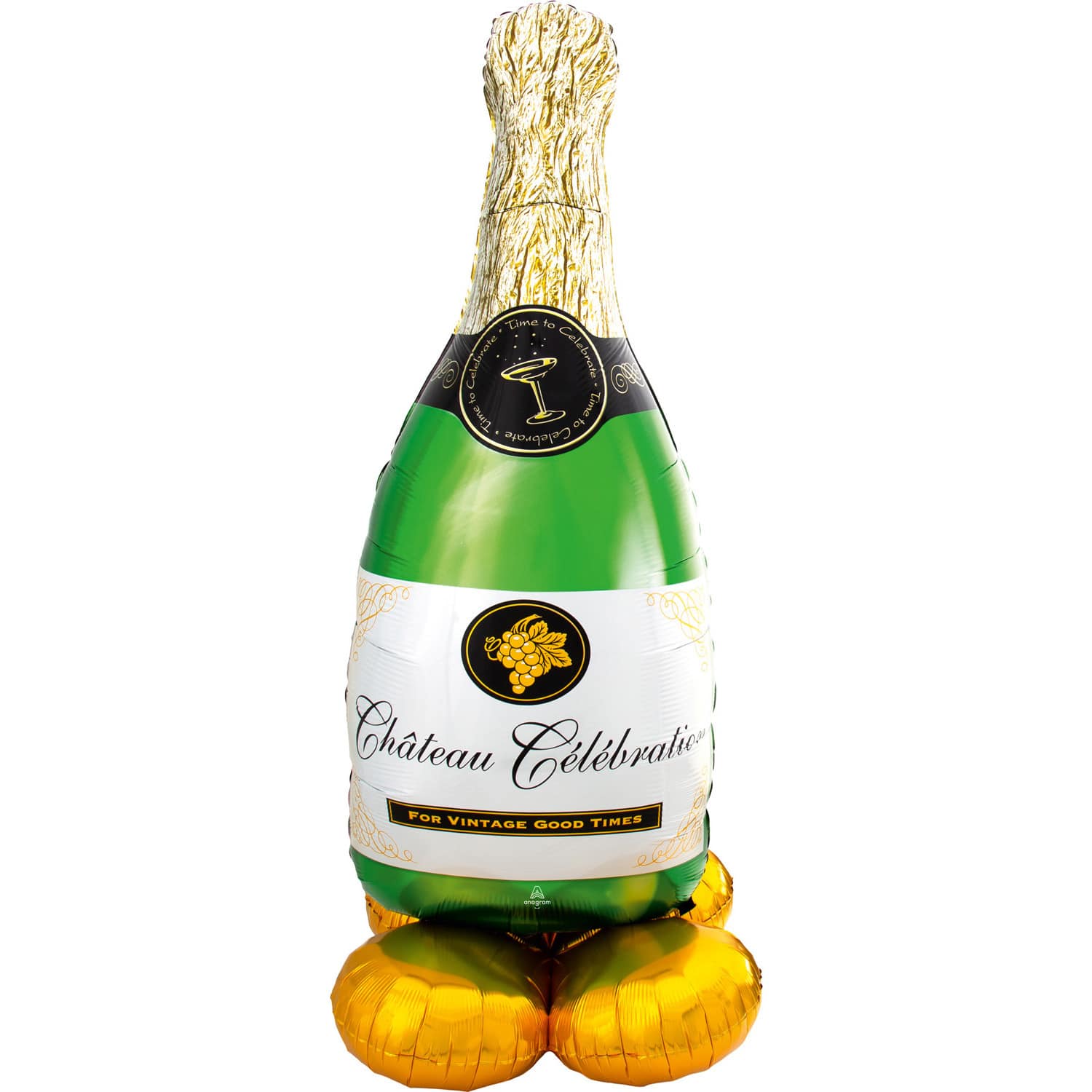 Afbeelding van Airloonz champagne fles met helium