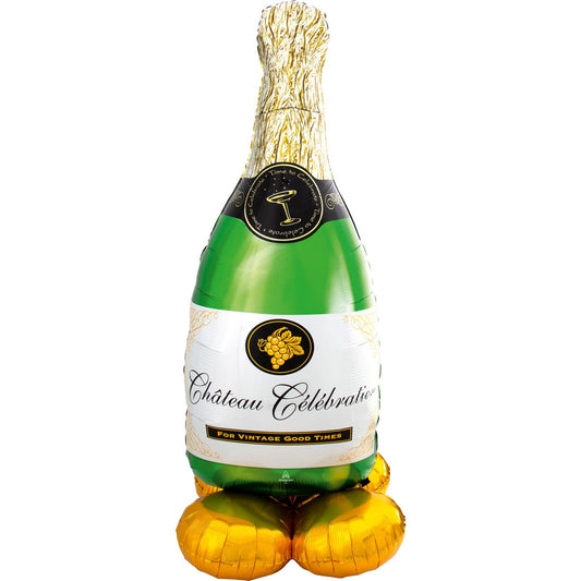 Afbeelding van Airloonz champagne fles met helium