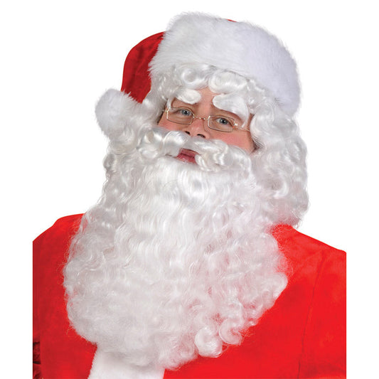 Afbeelding van Kerstman baardstel 2 dlg