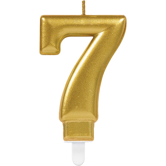 Afbeelding van Cijferkaars gold #7