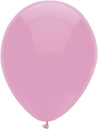 Afbeelding van Ballonnen uni roze (��30cm, 100st)
