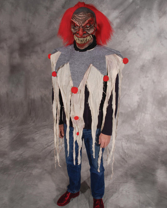 Afbeelding van Clown poncho mask