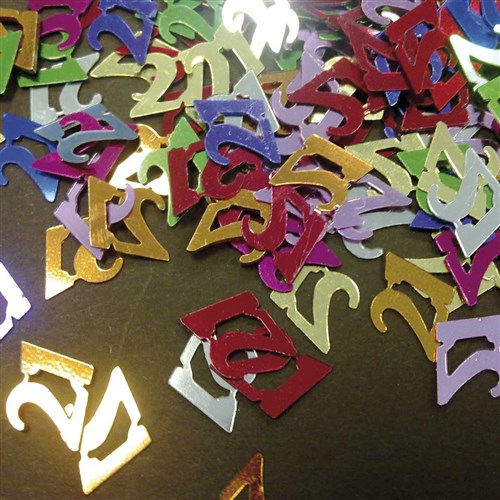 Afbeelding van Confetti ���21��� (15gr)