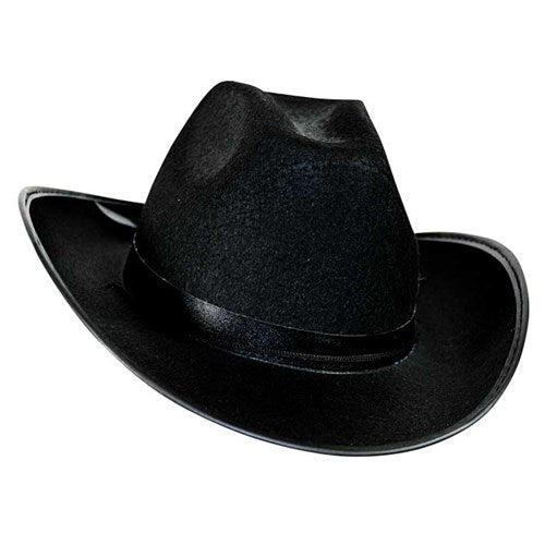 Afbeelding van Cowboyhoed Dallas klein vilt zwart