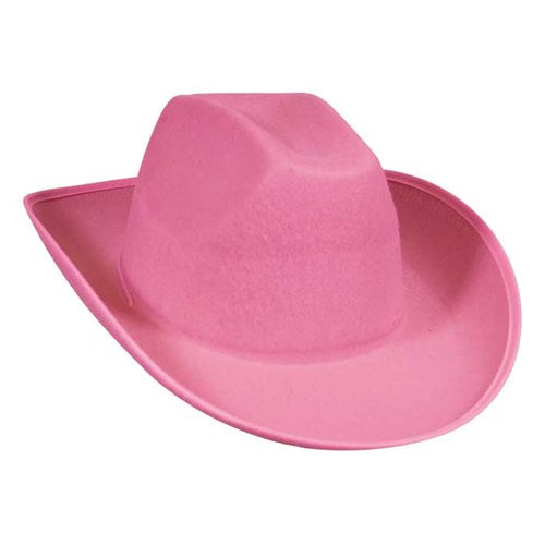 Afbeelding van Cowboyhoed Dallas vilt roze