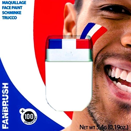 Afbeelding van Fanbrush roodwitblauw (4,8g)