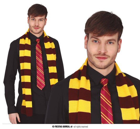 Afbeelding van Sjaal Harry Potter GeelRood