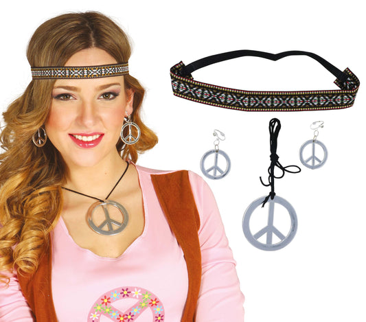 Afbeelding van Hippie set 3dlg.