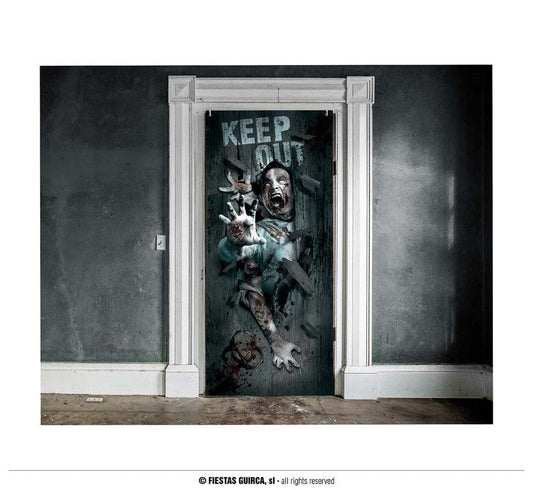Afbeelding van Deur decoratie Keep out