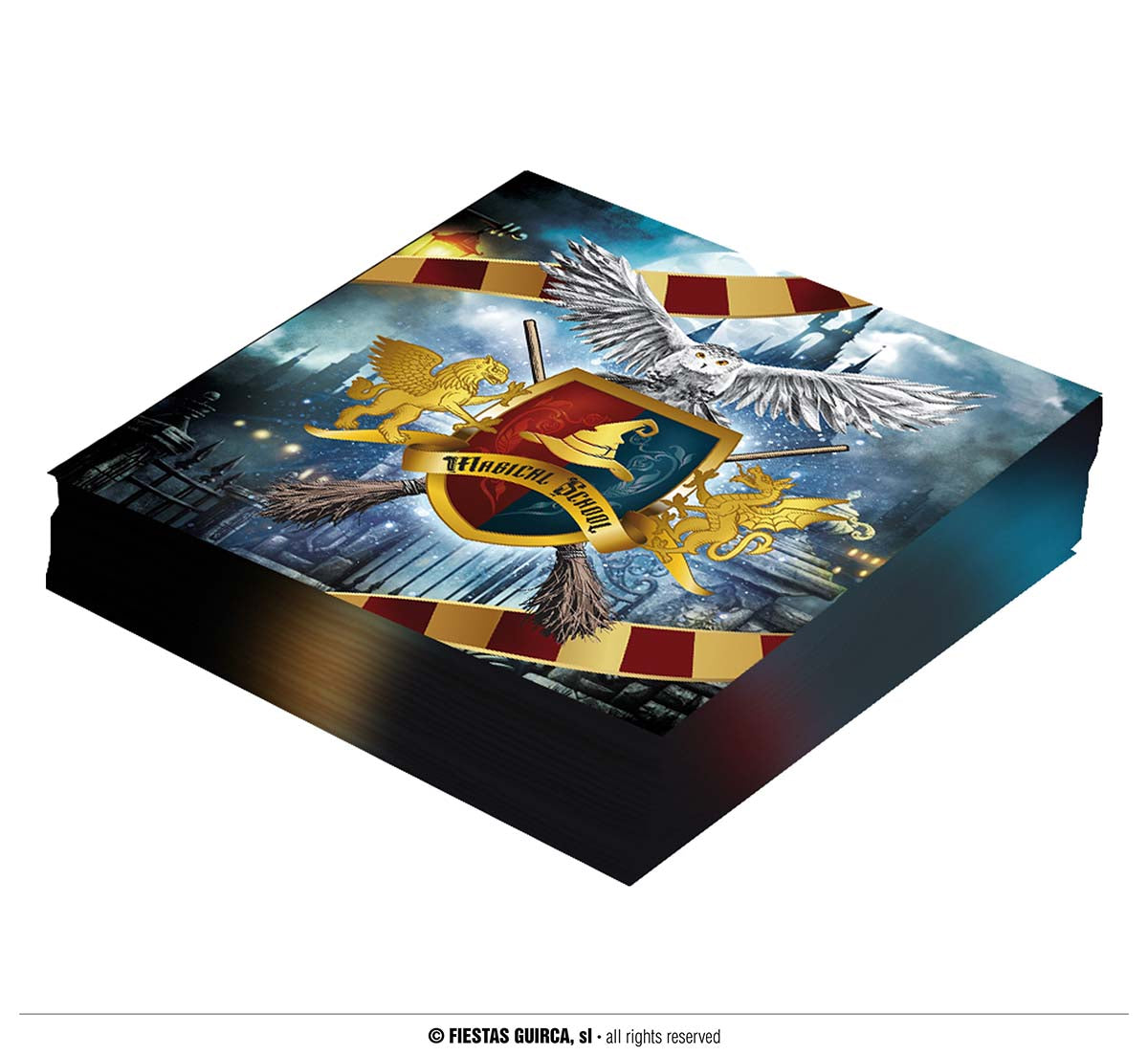 Afbeelding van Servetten Magical School 12stk.