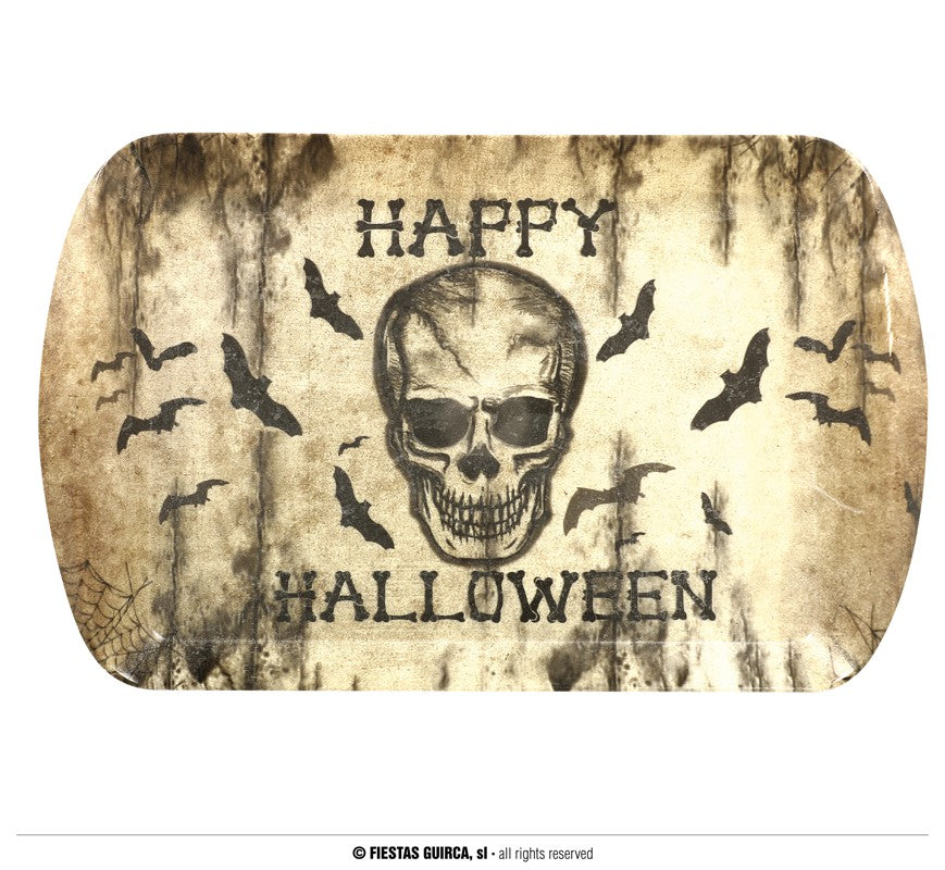 Afbeelding van Skull dienblad 39x24cm