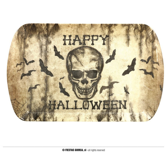 Afbeelding van Skull dienblad 39x24cm