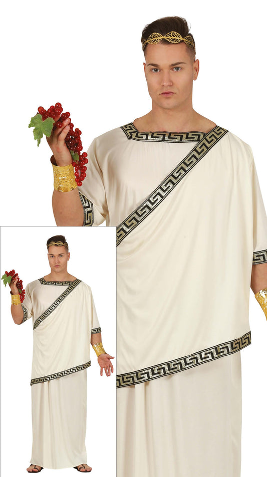 Afbeelding van Romein toga wit M (79292)