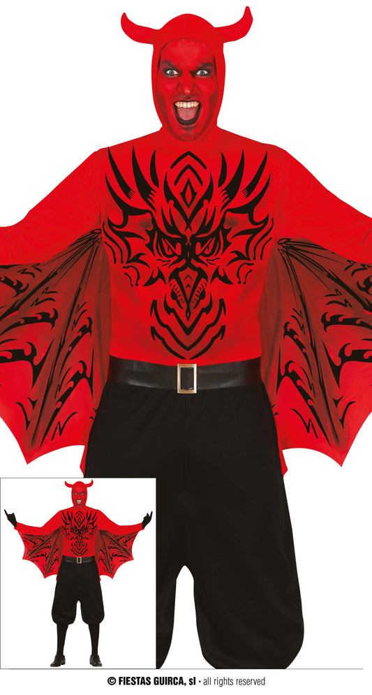 Afbeelding van Duivelskostuum 2 dlg M