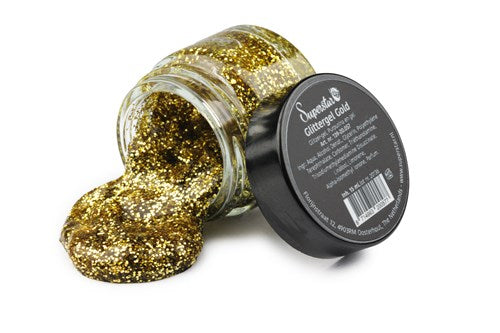 Afbeelding van Glittergel goud (15ml)