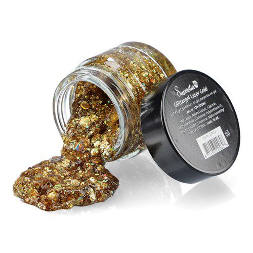 Afbeelding van Glittergel Laser Gold (15ml)