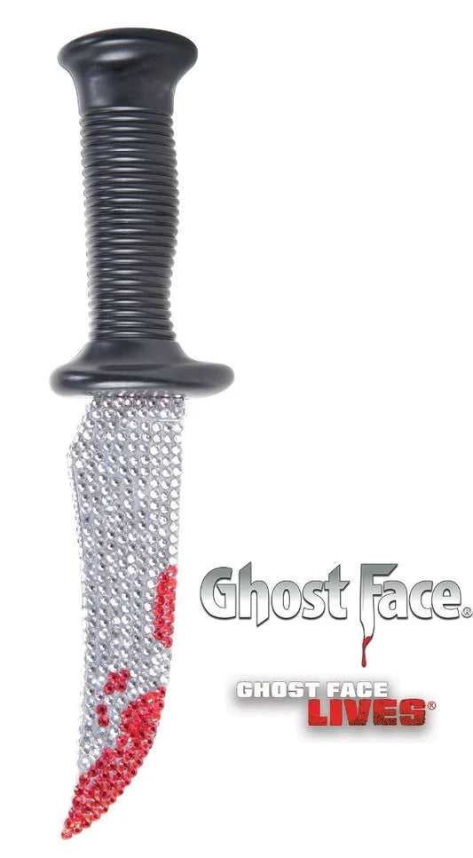 Afbeelding van Ghost Face dolk met Diamantjes