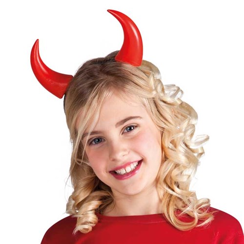 Afbeelding van Headband duivel hoorntjes