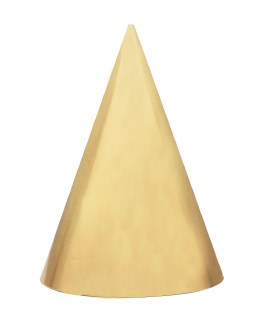 Afbeelding van Hoedjes festive gold (6st)
