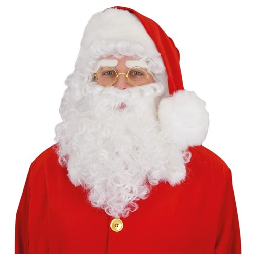 Afbeelding van Kerstman wit (set)