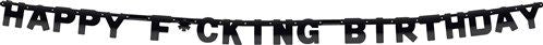 Afbeelding van Letterslinger ���Happy f*cking birthday��� (2m)