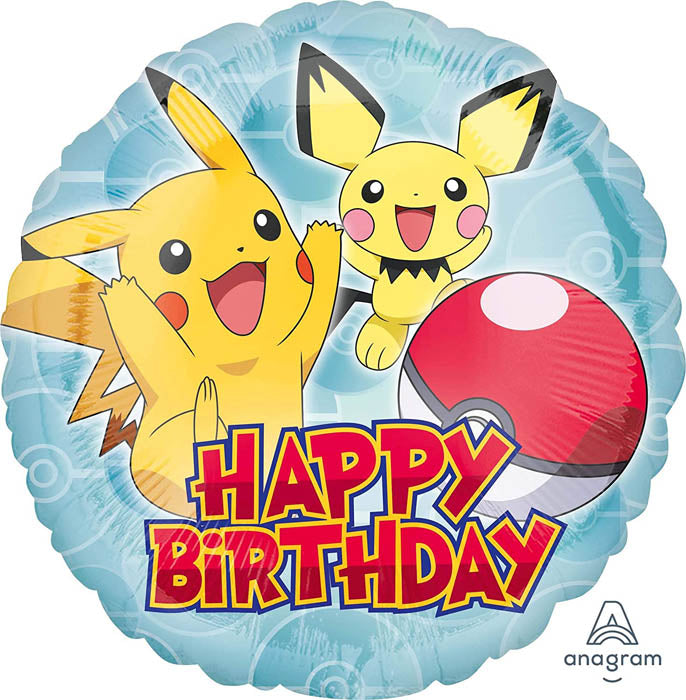 Afbeelding van Folie Pikachu H.B met helium