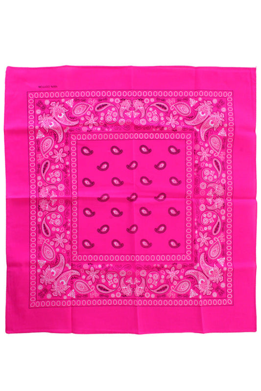 Afbeelding van Bandana hot pink