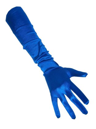Afbeelding van Handschoen blauw 48cm