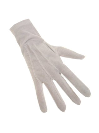 Afbeelding van Handschoenen kort wit -M