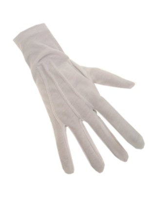 Afbeelding van Handschoenen kort wit -L