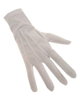 Afbeelding van Handschoenen kort wit -XL