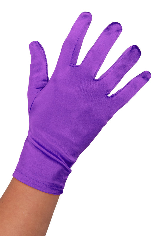 Afbeelding van Handschoen kort paars