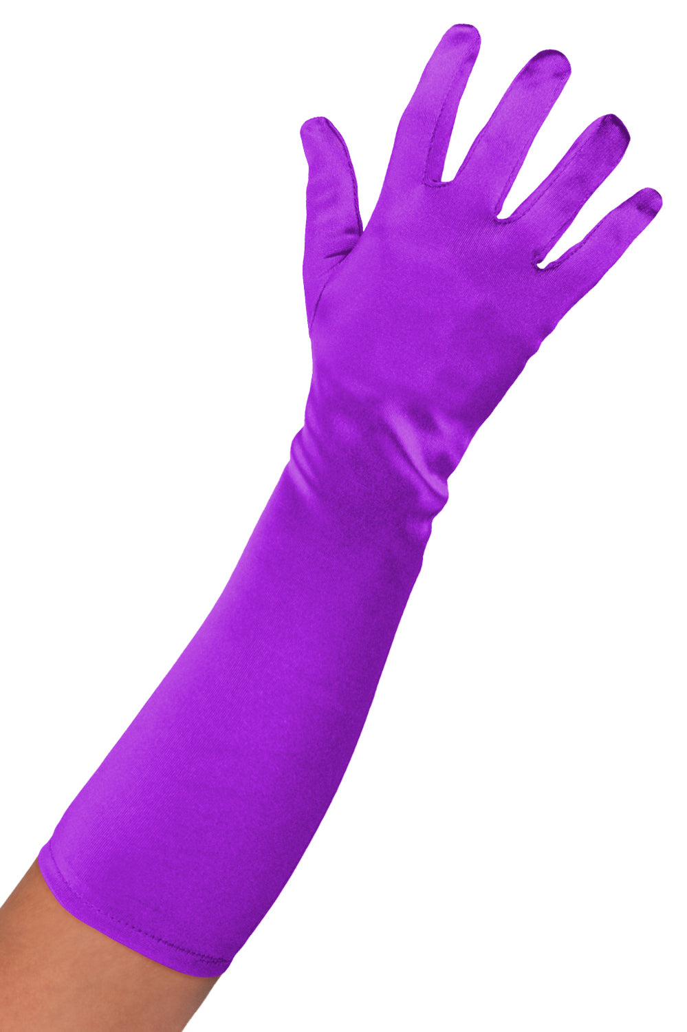 Afbeelding van Handschoenen lang paars