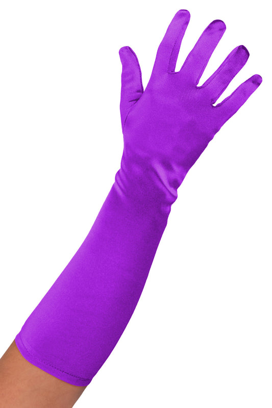 Afbeelding van Handschoenen lang paars