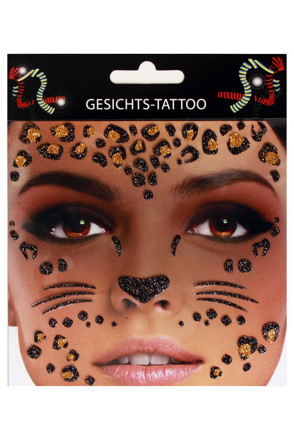 Afbeelding van Gezichts sticker panter
