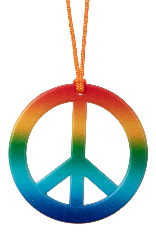 Afbeelding van Ketting Peace multicolor