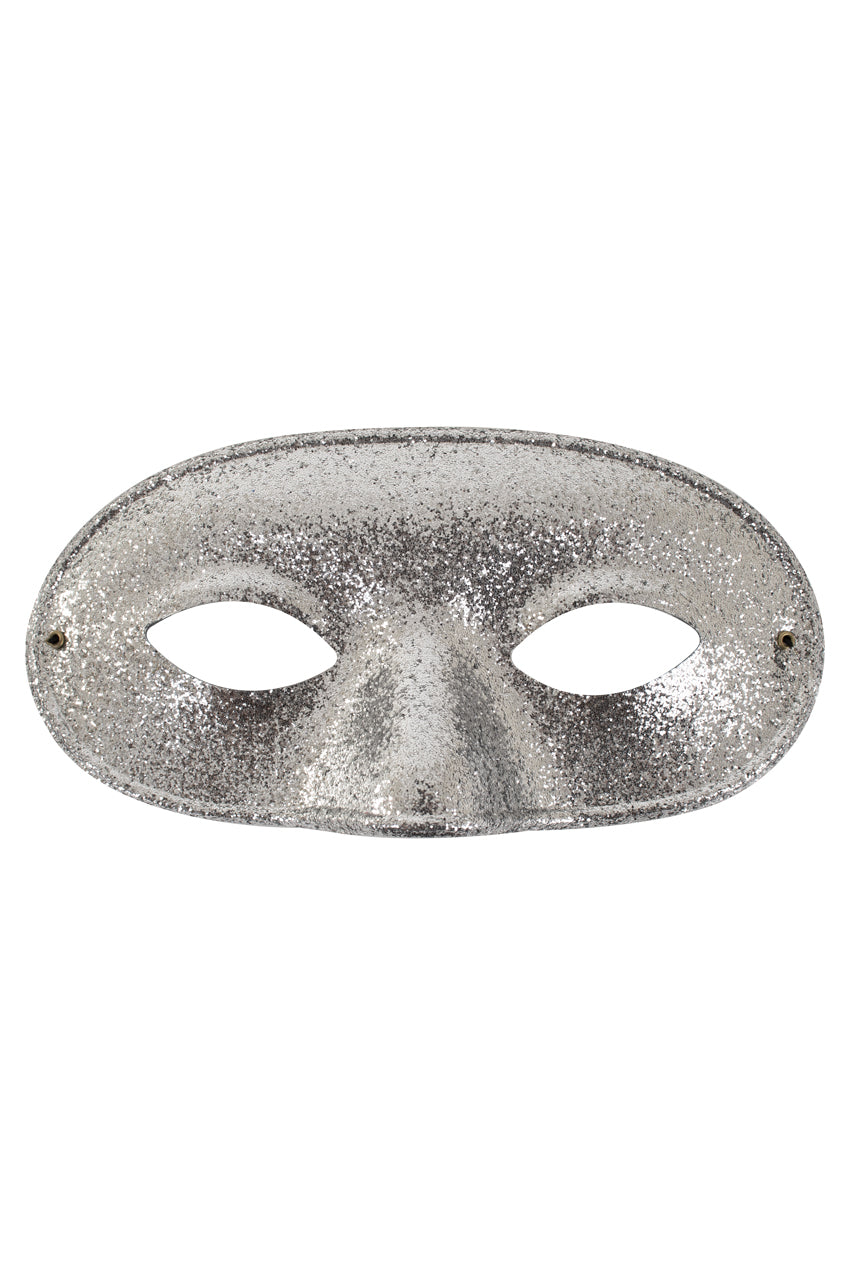 Afbeelding van Domino Glitter Zilver