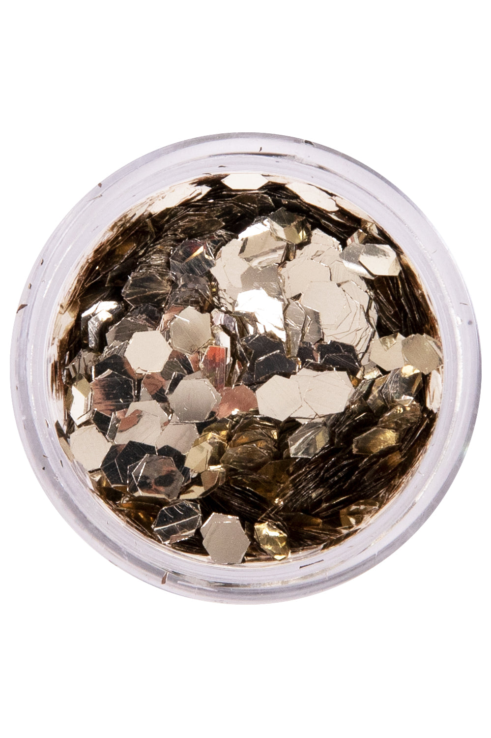 Afbeelding van Glitter chunky zilver bio
