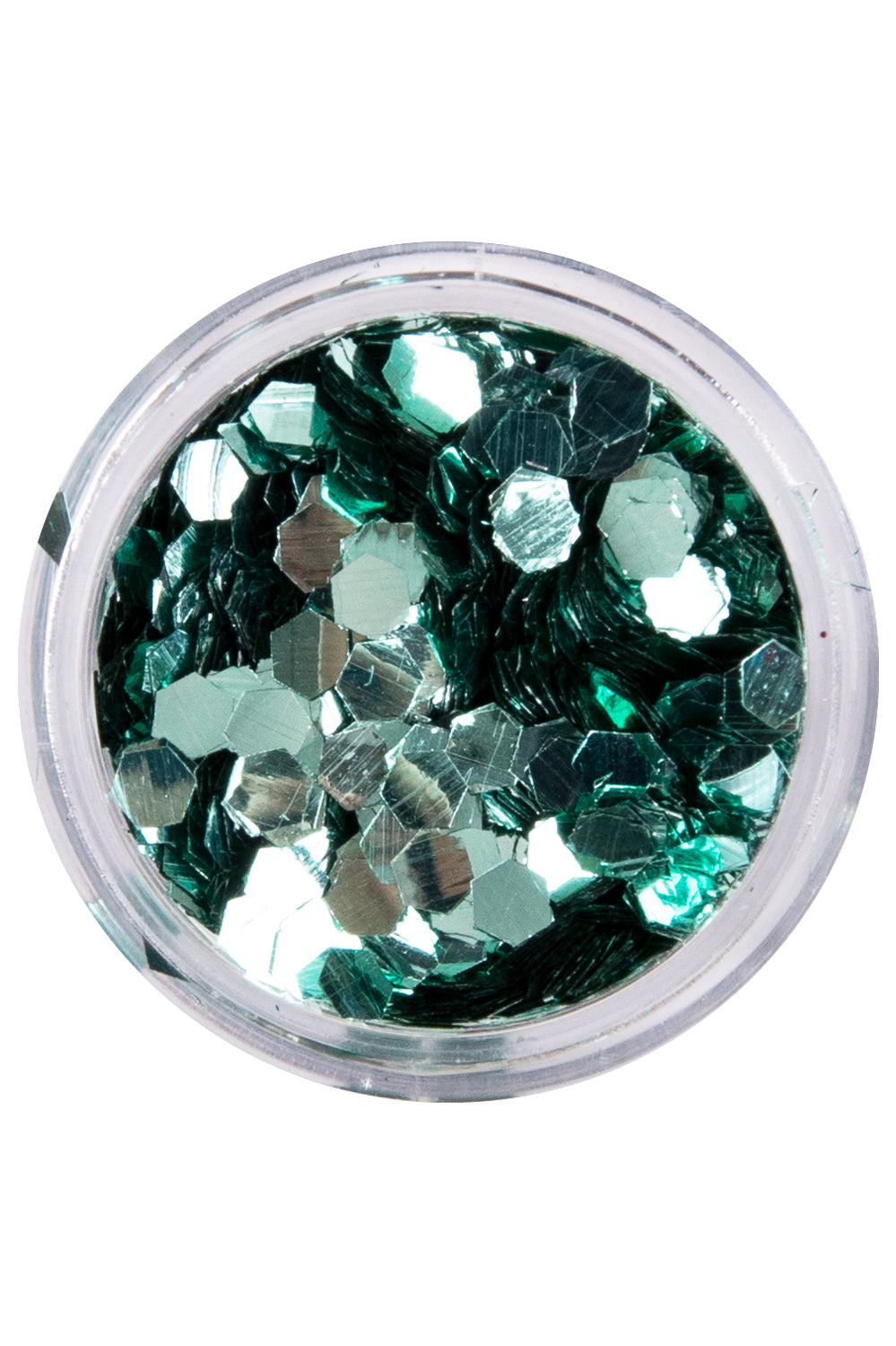 Afbeelding van Glitter chunky zeegroen bio