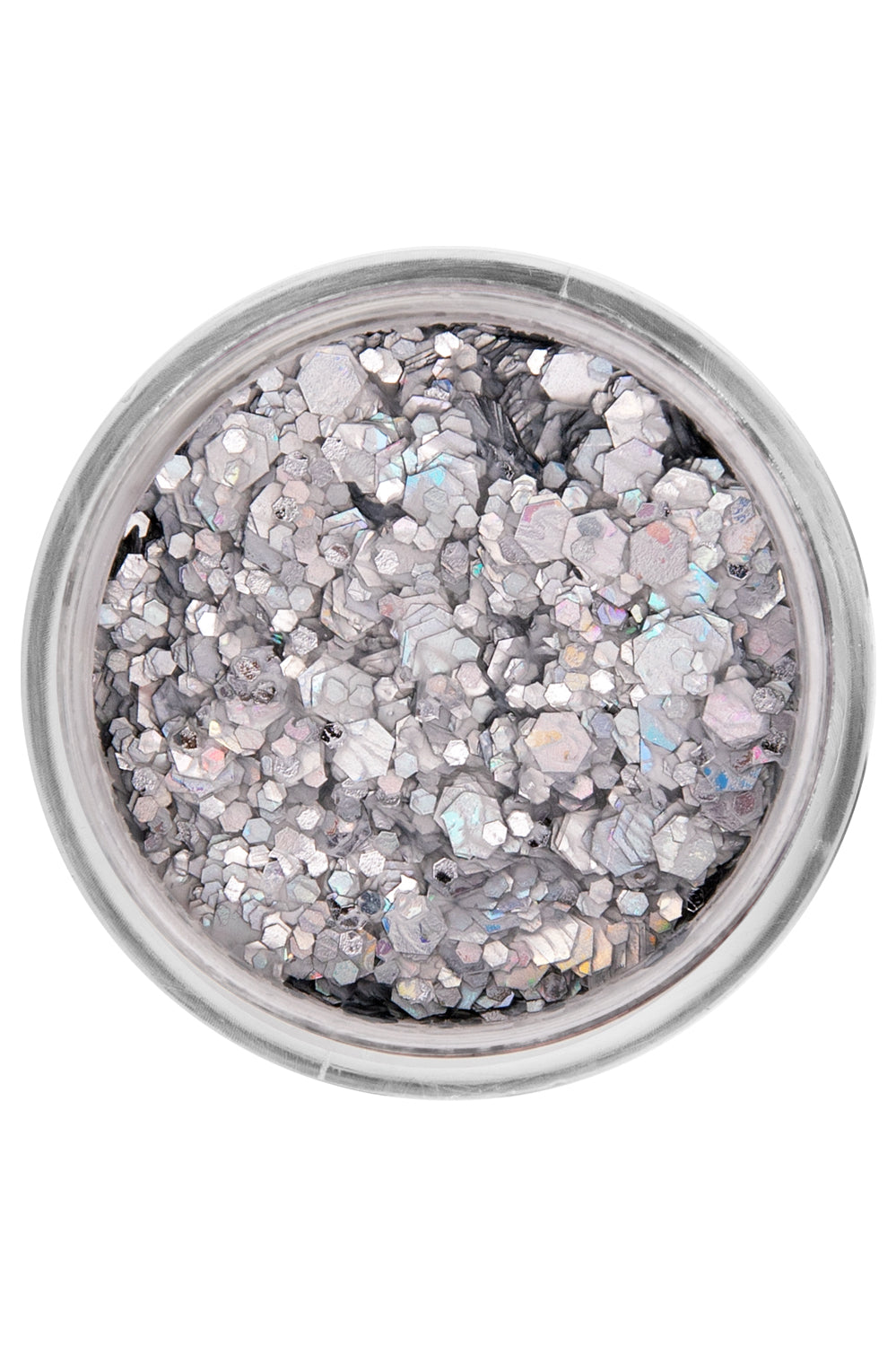 Afbeelding van Chunky Glitter Cream Zilver
