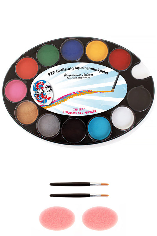 Afbeelding van Schminkpallet 12 kleur