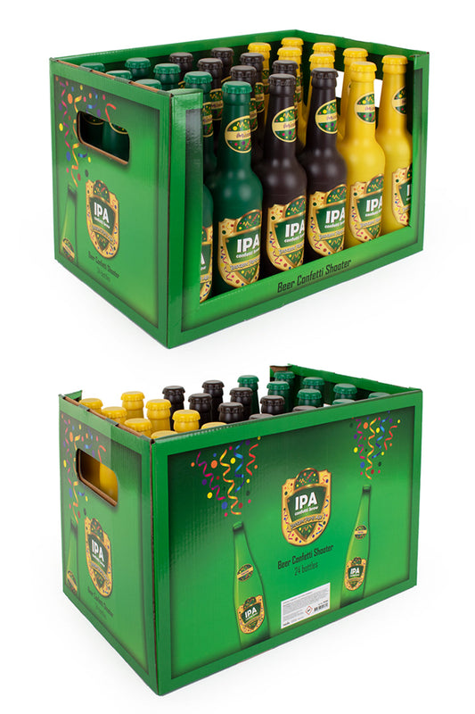 Afbeelding van Bierfles confetti shooter
