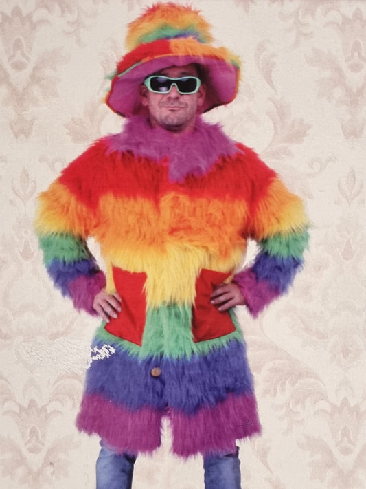 Afbeelding van Regenboog Bontjas