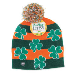 Afbeelding van Flashing shamrock knithat