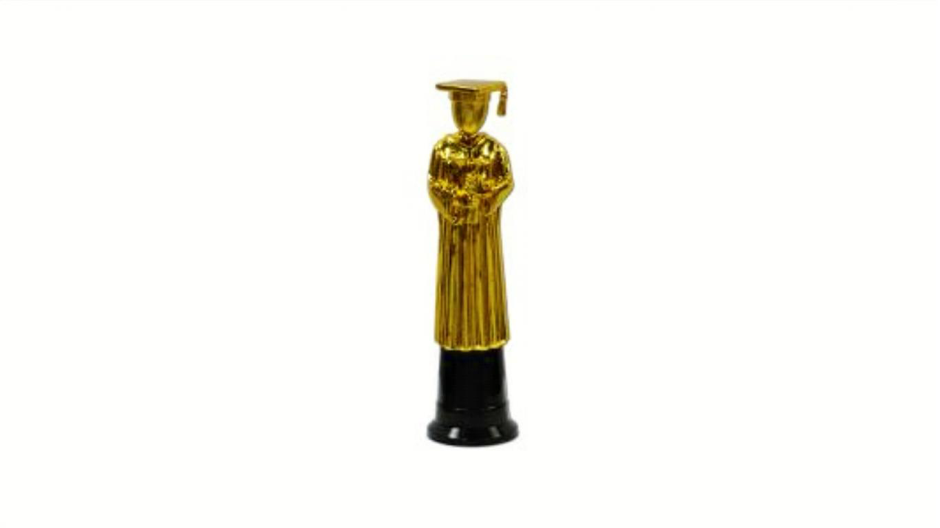Graduate trophy - Geslaagd trofee