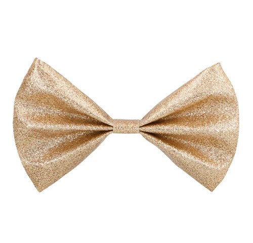 Afbeelding van Vlinderdas glitter goud