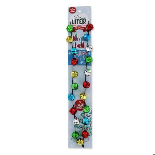 Afbeelding van Ketting x-mas light & belletjes